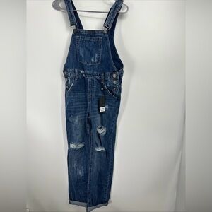 One Teaspoon Girls “Hooligan” Overalls Jumpsuit 10-12 $115